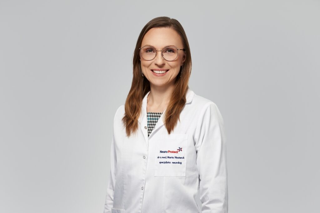 Dr n.med. Marta Nesteruk - Specjalista Neurolog