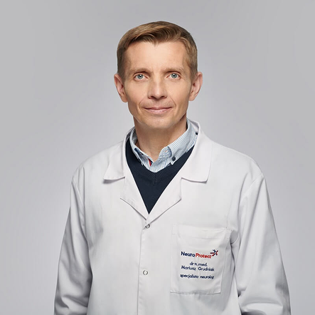 dr n. med. Mariusz Grudniak​ Specjalista Neurolog, Dyrektor ds. medycznych​