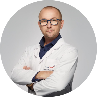 Maciej Czarnecki specjalista neurolog, założyciel Centrum Medycznego NeuroProtect Maciej Czarnecki specjalista neurolog, założyciel Centrum Medycznego NeuroProtect